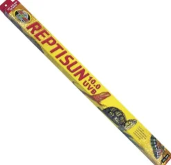 Zoo Med Laboratories ReptiSun 10.0 UVB High-Output T8 Reptile Fluorescent Replacement Bulb - 15 Watt - 18" Inches