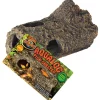 Zoo Med Laboratories Sinking Natural Resin Aqualog Fish Shelter Aquarium Décor - Large