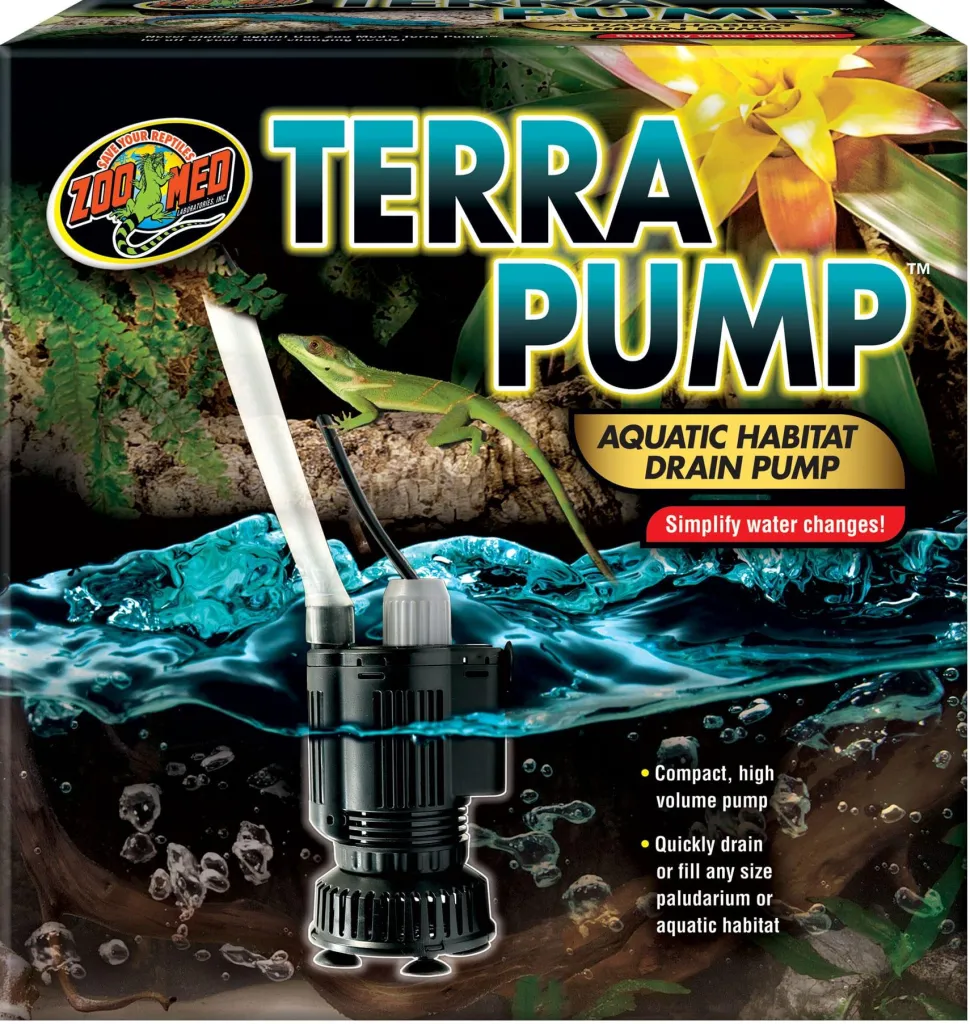 Zoo Med Laboratories Terra Habitat Aquatic Drain Pump - Medium