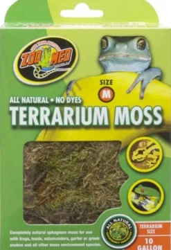 Zoo Med Laboratories Terrarium Moss for Amphibians & Wetland Environment Reptiles - 10 Gal