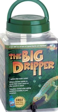 Zoo Med Laboratories The Big Dripper Drip Water System for Tropical Reptiles - 1 Gallon