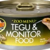 Zoo Med Laboratories Tongue Skink and Tegu Monitor Reptile Wet Canned Food - 6 Oz