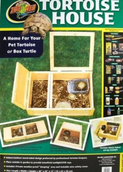 Zoo Med Laboratories Tortoise and Box Turtle House - L36" X W:24" Inches