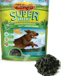 Zuke's All Natural Superfoods Great Greens Soft and Chewy Dog Treats - 6 oz Bag