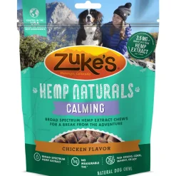 Zuke's Hemp Naturals Calming Chicken Soft and Chewy Dog Treats - 5 oz Bag