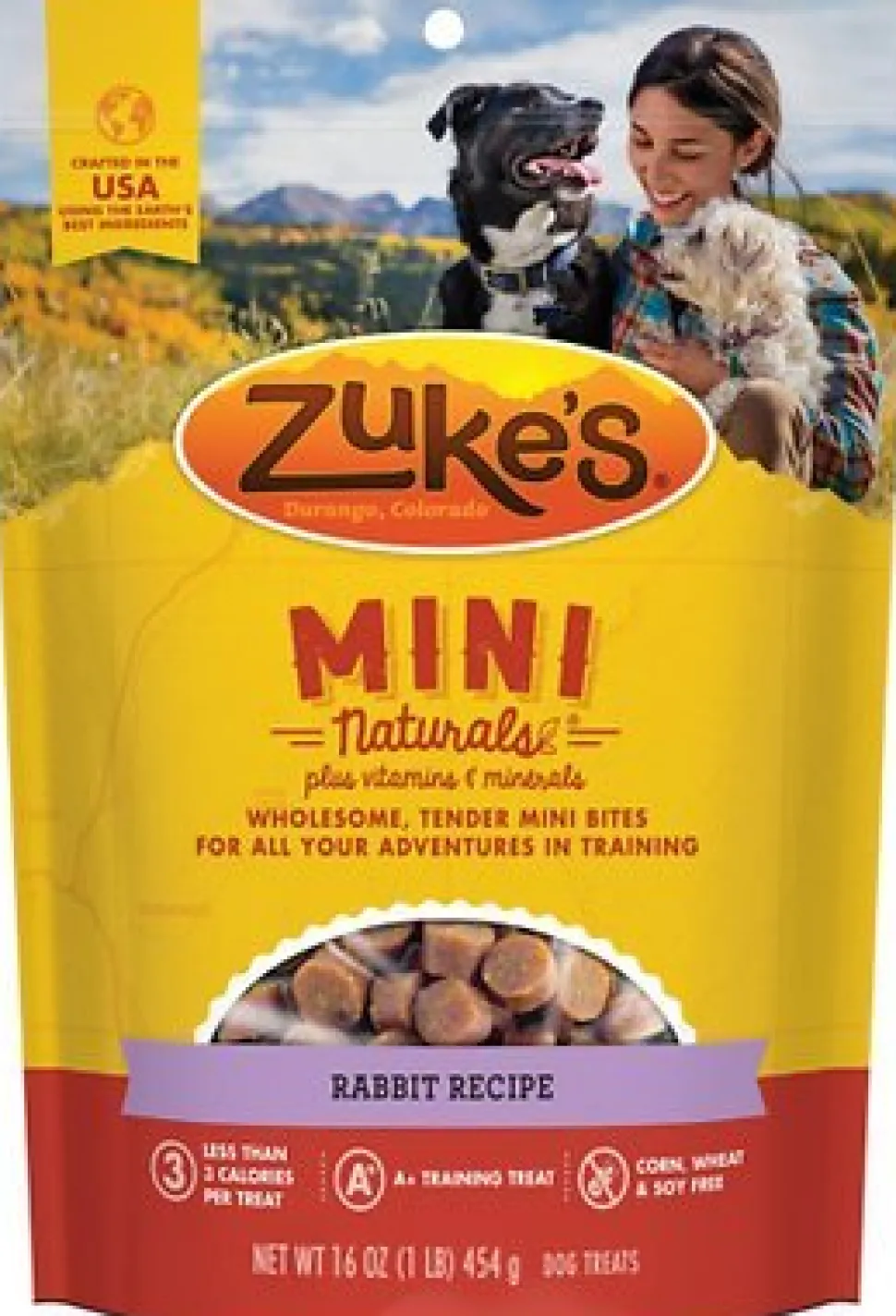 Zuke's Mini Naturals Rabbit Soft and Chewy Dog Treats - 6 oz Bag
