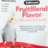 Zupreem Fruitblend Flavor Medium Cockatiel Bird Food - 14 Oz