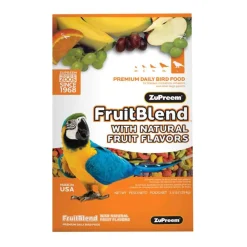 Zupreem Fruitblend Flavor Large Bird Food Parrot Bird Food - 3.5 Lbs