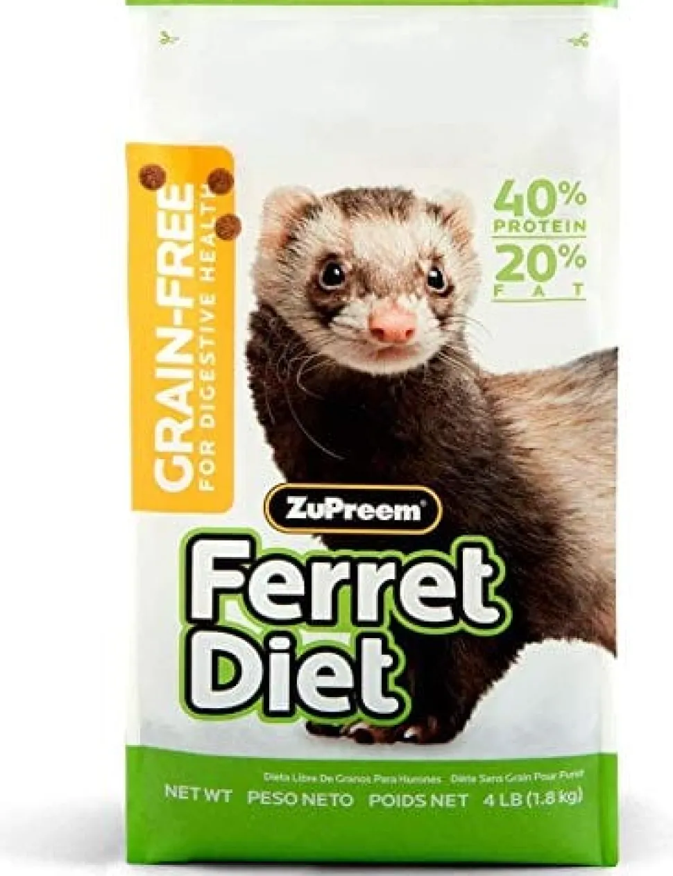 Zupreem Grain-Free Ferret Diet - 4 Lbs