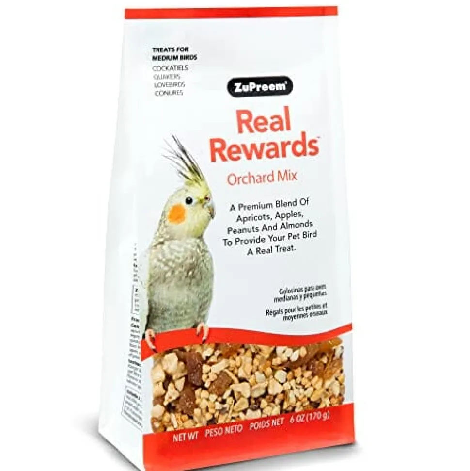 Zupreem Real Rewards Orchard Mix Medium Bird Treats - 6 Oz