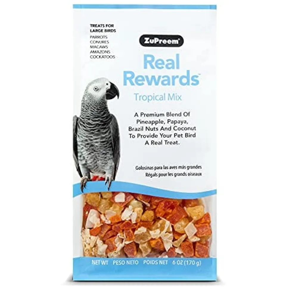 Zupreem Real Rewards Tropical Mix Large Bird Treats - 6 Oz