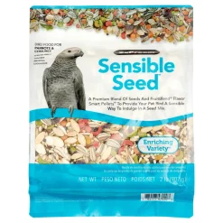 Zupreem Sensible Seed Parrots & Conure Food Parrot Bird Food - 2 Lbs